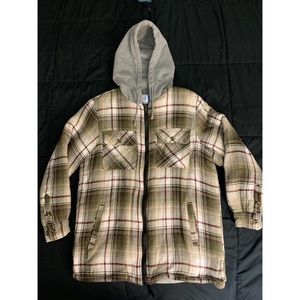 Insulated Hooded Flannel